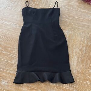 Laundry By Shelli Segal Black Spaghetti Strap Dress 2